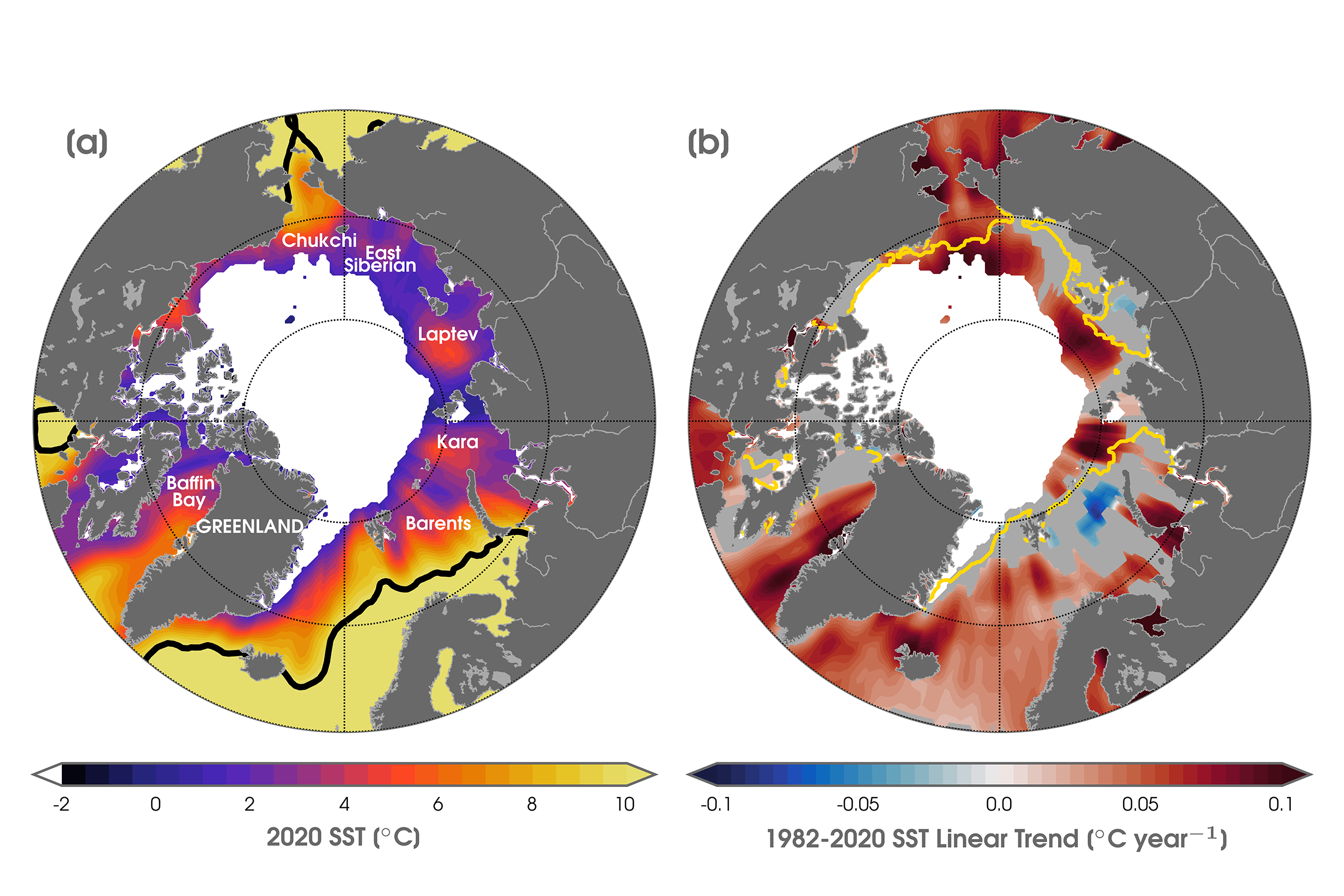 Sea Surface Temperature - NOAA Arctic